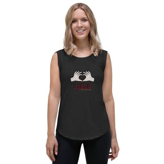 Ladies’ Cap Sleeve T-Shirt