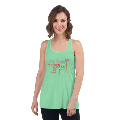 Women's Flowy Racerback Tank