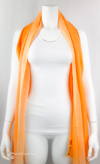 ORANGE OMBRE SHAWL