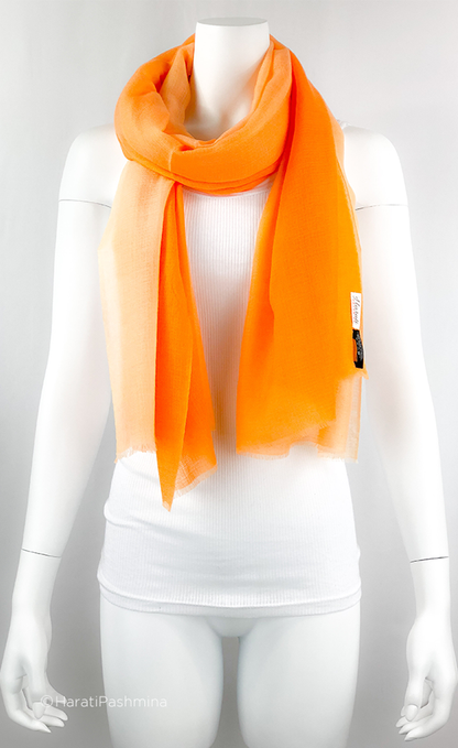 ORANGE OMBRE SHAWL