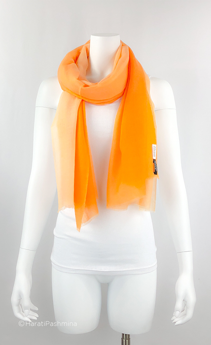 ORANGE OMBRE SHAWL